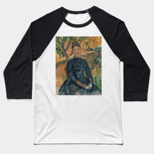 Madame Cezanne (Hortense Fiquet, 1850-1922) in the Conservatory by Paul Cezanne Baseball T-Shirt